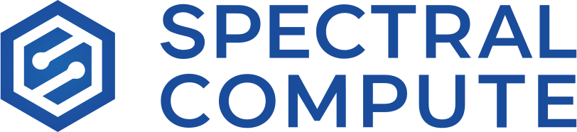 The Spectral Compute logo: hexagonal icon beside the Spectral Compute wordmark